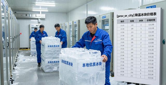 闵行降温冰块多少钱一吨？本地制冰厂报价来了