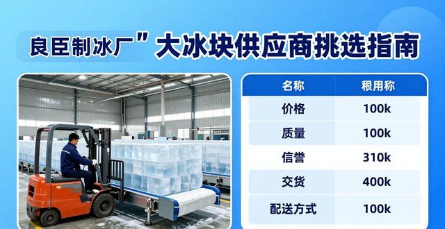 闵行大冰块供应 工厂降温就用良臣制冰厂