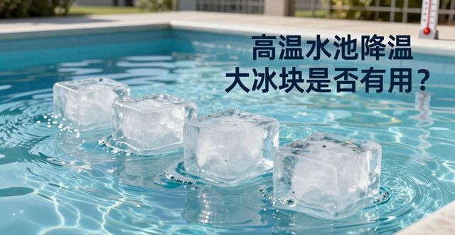 闵行高温水池降温大冰块，到底管不管用？